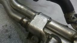 AUDI Audi RS6 4F pipe 07L103211D hose 5.0 V10 boo — thumbnail 6