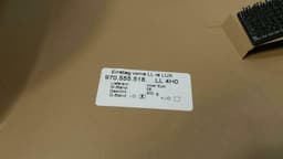 PORSCHE Porsche Panamera 970 door sill 970555517 door entry sill set trim beige set — thumbnail 10
