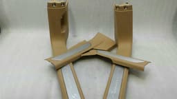 PORSCHE Porsche Panamera 970 door sill 970555517 door entry sill set trim beige set — thumbnail 4