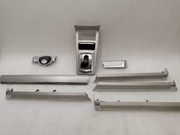 PORSCHE Porsche Cayenne 958 92a Aluminum Interior Trim Set7P5863324A Bar Cover — thumbnail 1