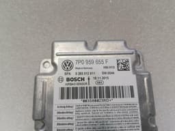 PORSCHE Porsche Cayenne 958 92A Safety Module ECU 7P0959655F Air Control Unit SRS — thumbnail 3