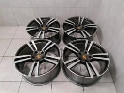 PORSCHE R21 PORSCHE CAYENNE 958 92A Alloy Wheel SET 7P5601025M Alloy Rim SET TURBO — thumbnail 3