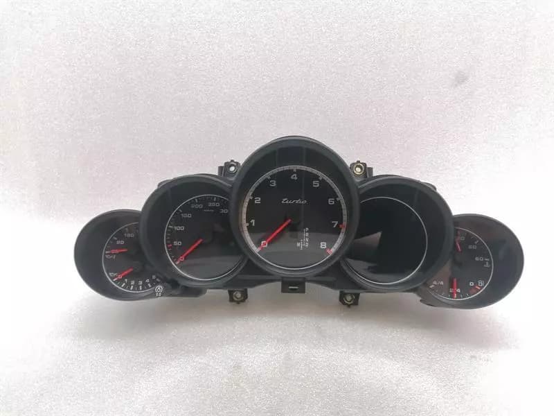 PORSCHE Porsche Cayenne 958 92a Instrument Cluster 7P5920902 Speedometer V8 TURBO KMH