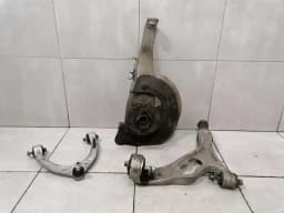 PORSCHE Porsche Cayenne 958 92a Left Front Hub 95834115500 Wheel Bearing Housing Front Left — thumbnail 1