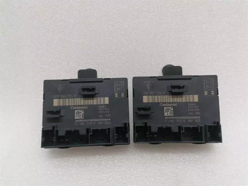 PORSCHE Porsche Cayenne 958 92a Rear Door Module Set 7PP959795P Control Unit Door Rear