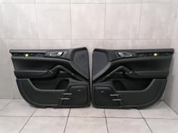 PORSCHE Porsche Cayenne 958 Door Card Set 99855520100 Door Trim Set LEATHER ROLLO — thumbnail 3