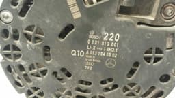 MERCEDES-BENZ Mercedes CL W216 W221 Alternator A0131540502 Alternator M273 — thumbnail 6