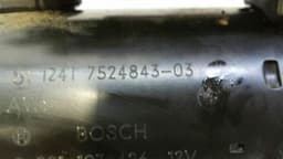 BMW BMW 1 Series E87 Starter Engine 7524843 Starter 120i — thumbnail 3
