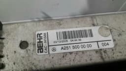 MERCEDES-BENZ Mercedes ML W164 radiator pack A2515000703 radiator package OM642 V6 diesel ML280 CDI — thumbnail 6