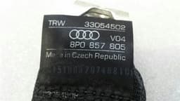 AUDI Audi S3 8P left rear seat belt 8P0857805 seat belt rear left — thumbnail 4