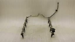 MERCEDES-BENZ Mercedes W221 Fuel Rail A1560701795 Injection Strip Pipe Distributor M156 S63 SET — thumbnail 2