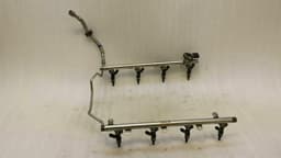 MERCEDES-BENZ Mercedes W221 Fuel Rail A1560701795 Injection Strip Pipe Distributor M156 S63 SET — thumbnail 3