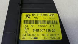 BMW BMW 3 Series E46 Auto Climate Control 6916882 Climate Control Panel — thumbnail 4