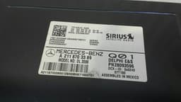 MERCEDES-BENZ Mercedes E Class W211 Electronic Module A2118703389 Control Unit SIRIUS RADIO — thumbnail 2