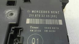 MERCEDES-BENZ Mercedes E Class W211 Rear Right Door Module A2118703285 Door Control Unit Rear — thumbnail 3