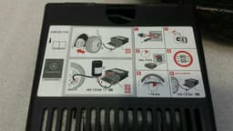 MERCEDES-BENZ Mercedes E Class W211 SAVER KIT A0005830702 jack — thumbnail 6