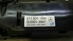 MERCEDES-BENZ Mercedes E Class W211 Car Climate Control A2118301890 Climate Control Panel — thumbnail 5