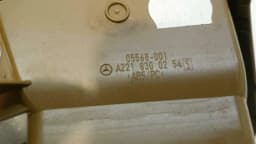 MERCEDES-BENZ Mercedes S W221 air vent right A2218300254 ventilation nozzle ventilation grille right — thumbnail 6