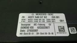 MERCEDES-BENZ Mercedes S-Class W221 ABC Suspension Module A2215406762 Suspension Control Unit — thumbnail 6