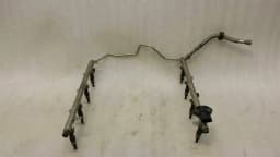 MERCEDES-BENZ Mercedes W216 W221 Fuel Rail A1560701795 Injection Strip Pipe Distributor M156 S63 — thumbnail 6