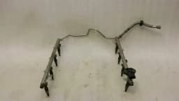 MERCEDES-BENZ Mercedes W216 W221 Fuel Rail A1560701795 Injection Strip Pipe Distributor M156 S63 — thumbnail 1
