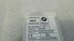 BMW BMW 6 Series E63 tire pressure control unit 6778387 RDC modules tyre pressure — thumbnail 3