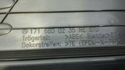 MERCEDES-BENZ Mercedes SLK R171 Door Sill Set A1716800135 Door Sill Set — thumbnail 7