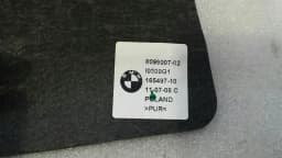 BMW BMW 6 Series E63 left seat lordosis pad 8099007 seat valve pump left — thumbnail 2