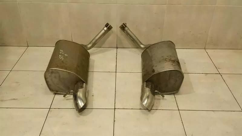 JAGUAR Jaguar S-type diesel exhaust silencer 4R83-5232-AC exhaust silencer L + R