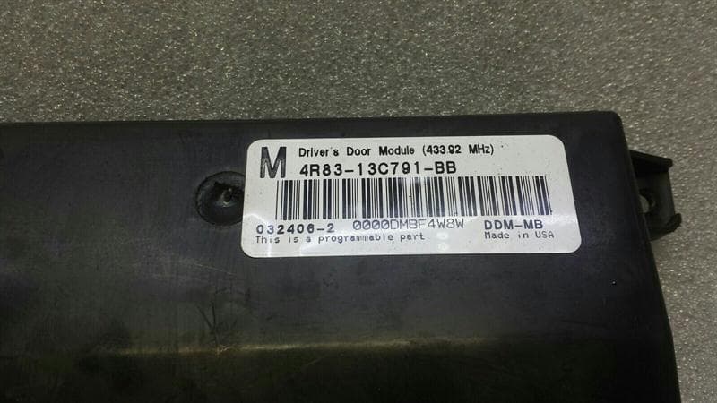 JAGUAR Jaguar S-Type Driver Door Module 4R83-13C791-BB Door Control Unit