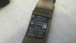 JAGUAR Jaguar S-type rear seat belt 2R83-F611B08-BFAMB seat belt belt rear — thumbnail 6
