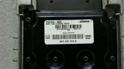 AUDI Audi S3 8P Amplifier 8P3035223B Amplifier BOSE — thumbnail 6
