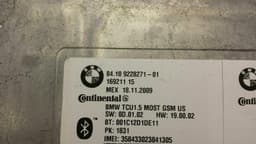 BMW BMW 5 Series F07 GT Bluetooth Module 9228271 ECU Telematics — thumbnail 2