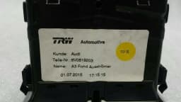 AUDI Audi S3 8V rear air vent 8V0819203 ventilation nozzle ventilation grille rear. — thumbnail 4