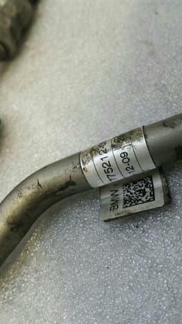 BMW BMW 5 Series F07 GT Pressure Oil Line 6775212 Hose Dynamic Drive 550i — thumbnail 3