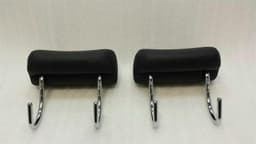 MERCEDES-BENZ Mercedes CL W216 Rear Headrests Pair A2169700550 Headrest Rear Set Black — thumbnail 4