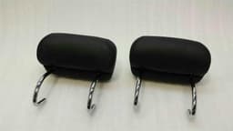 MERCEDES-BENZ Mercedes CL W216 Rear Headrests Pair A2169700550 Headrest Rear Set Black — thumbnail 6