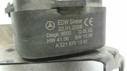 MERCEDES-BENZ Mercedes CL W216 alarm ECU A2218701391 siren alarm horn alarm system — thumbnail 3
