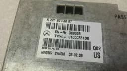 MERCEDES-BENZ Mercedes CL W216 W221 linguatronic control unit A2218703887 voice control module — thumbnail 3
