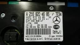 MERCEDES-BENZ Mercedes CL W216 Dome Light A2168204685 Interior Light Interior Light ALCANTARA — thumbnail 10