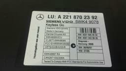 MERCEDES-BENZ Mercedes CL W216 Keyless Go Module A2218702392 Keyless Go Control Unit Kessy — thumbnail 2