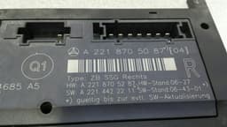 MERCEDES-BENZ Mercedes CL W216 Right Seat Module A2218705087 Seat Control Unit Right — thumbnail 2