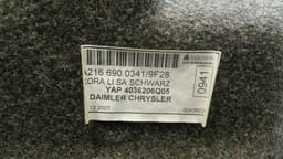 MERCEDES-BENZ Mercedes CL W216 Luggage Compartment Cover A2166900341 Boot Liner Li — thumbnail 8