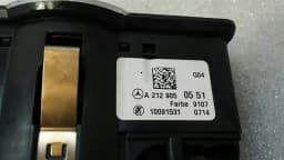MERCEDES-BENZ Mercedes E Class W212 headlight switch A2129050551 light switch — thumbnail 3