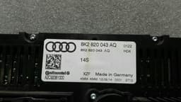 AUDI Audi A4 8K RHD Car Climate Control 8K2820043AQ Right Handlebar — thumbnail 8