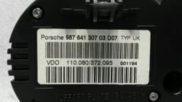PORSCHE Porsche Boxster 987 Facelift Instrument Cluster 98764130703 Speedometer MPH — thumbnail 6