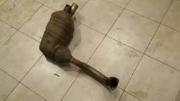 PORSCHE Porsche Boxster 987 Exhaust Silencer 98711313131 Exhaust Muffler Left — thumbnail 4