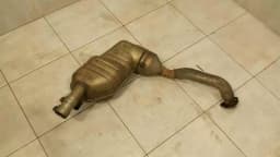 PORSCHE Porsche Boxster 987 Exhaust Silencer 98711313131 Exhaust Muffler Left — thumbnail 5