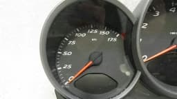 PORSCHE Porsche Boxster 987 Facelift Instrument Cluster 98764130703 Speedometer MPH — thumbnail 2