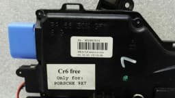PORSCHE Porsche Boxster 987 facelift RHD left door lock 3D2837015 right hand drive — thumbnail 6